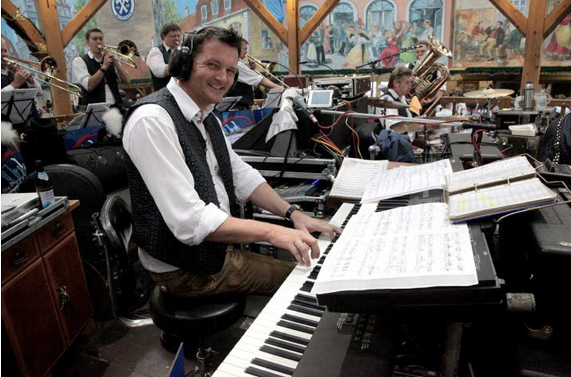 Martin Rumberger am Klavier